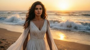 Beach Sunset Elegance