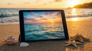 Beach Sunset iPad