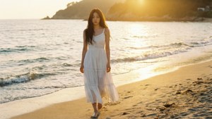 Beach Sunset Jisoo