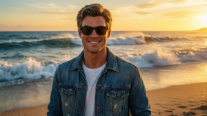 Beach Sunset Ken