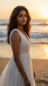 Beach Sunset Kriti Sanon