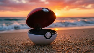 Beach Sunset Pokéball
