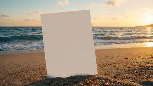 Beach Sunset Poster