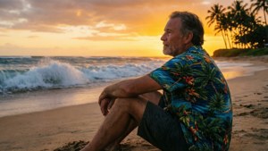 Beach Sunset Relaxation