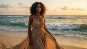 Beach Sunset Serenity