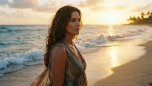 Beach Sunset Serenity