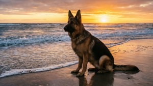 Beach Sunset Serenity