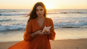 Beach Sunset Serenity