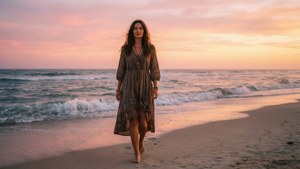 Beach Sunset Serenity