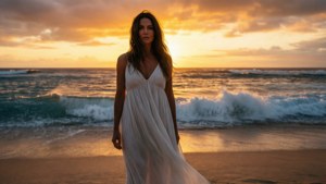 Beach Sunset Serenity