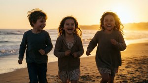 Beach Sunset Trio