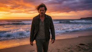 Beach Sunset Walk