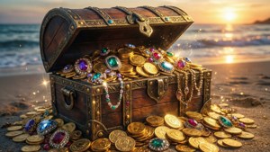 Beach Treasure Chest