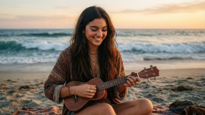 Beach Ukulele Serenade