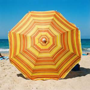 Beach Umbrella Stripes