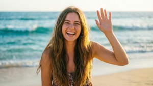 Beach Wave Hello