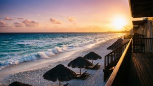 Beachfront Sunset