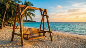 Beachfront Swing Set