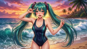 Beachside Miku