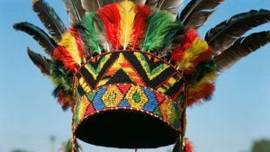 Beaded Ceremonial Hat
