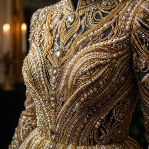 Beaded Masterpiece Detail