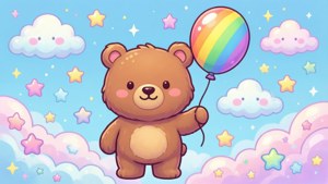 Bear Balloon Flight