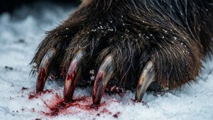 Bear Claw Blood Snow