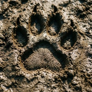 Bear Paw Print