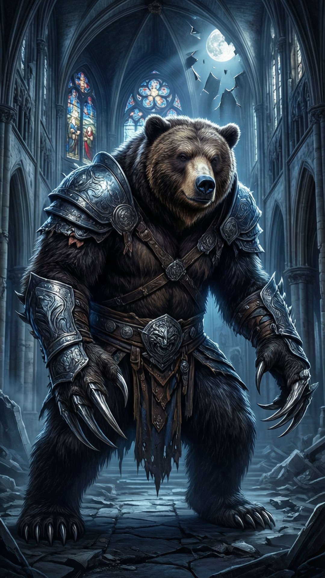 Bear's Cathedral Wrath by Wallpapers.art Studio