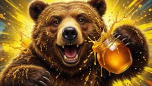 Bear's Honey Mishap