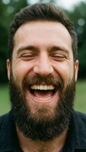 Bearded Laugh