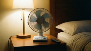 Bedside Fan with Remote