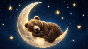 Bedtime Bear on the Moon