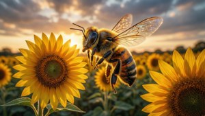 Bee in the Sun