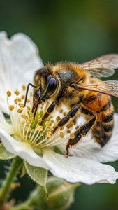 Bee on a Flower