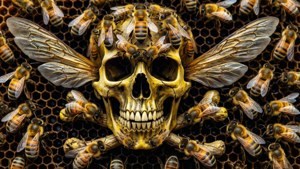 Bee Swarm Skull