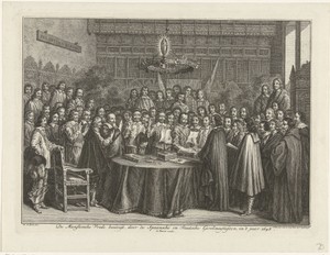Beëdiging van de Vrede van Munster, 1648