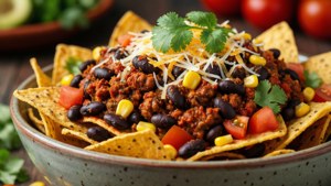 Beef Nacho Bowl
