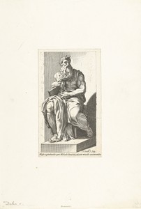 Beeld van Mozes te Rome