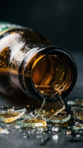 Beer Bottle Close-Up