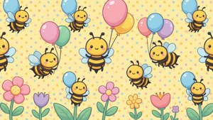 Bees with Balloons