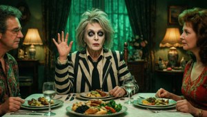Beetlejuice Dinner Scene