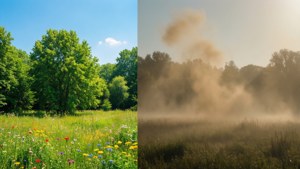 Before and After Pollen