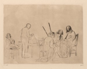 Before the Supper at Emmaus