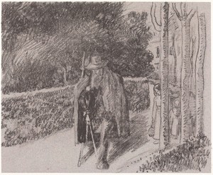 Beggar with a Crutch (Mendiant a la bequille)