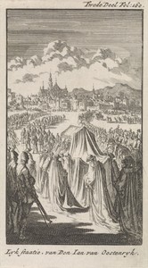 Begrafenisstoet van Don Juan van Oostenrijk, 1574