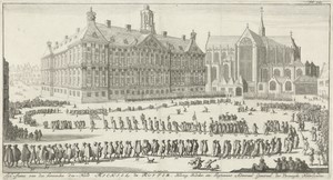 Begrafenisstoet van Michiel Adriaenszoon de Ruyter, 1677