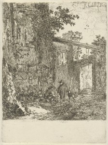 Begroeide ruïne