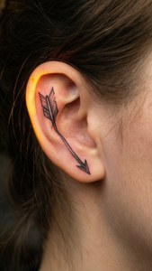 Behind the Ear Arrow