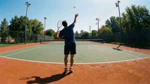 Behind the Serve